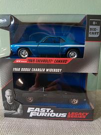 Doppia auto fast & furious da collezione