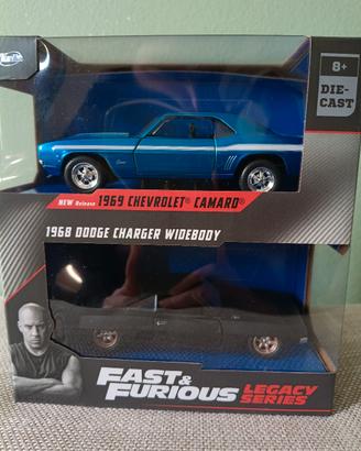 Doppia auto fast & furious da collezione