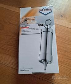 Siringa professionale per dolci in acciaio inox