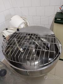 Impastatrice 80 Kg. di impasto, monofase (220V) a