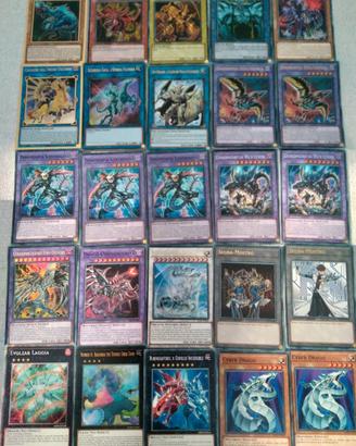 Lotto 100 carte yu-gi-oh, tin e sleeves