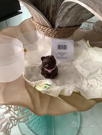 Gatto moro Thun Bauli . Statuetta thun