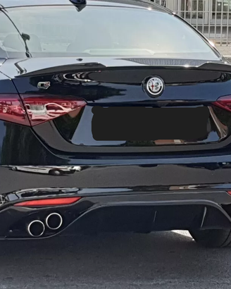 SPOILER ALFA ROMEO GIULIA STILE QUADRIFOGLIO ABS