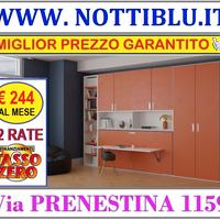 Letto a Scomparsa 1p 12 rate a TASSO ZERO