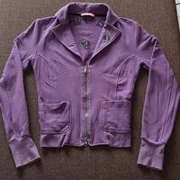 Giacca The Ninth viola con chiusura taglia s