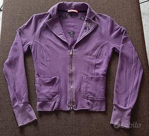Giacca The Ninth viola con chiusura taglia s