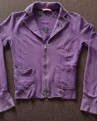 Giacca The Ninth viola con chiusura taglia s