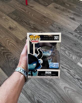 Funko Pop Solo Leveling Iron 87235 Vinyl Figure An