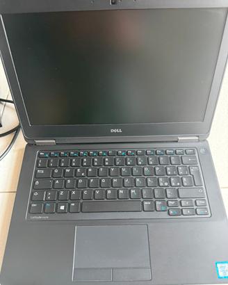 PC portatile DELL completo di monitor e accessori