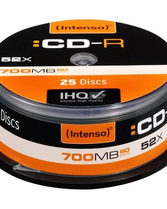 CD recordable 700 MB INTENSO  70pz.