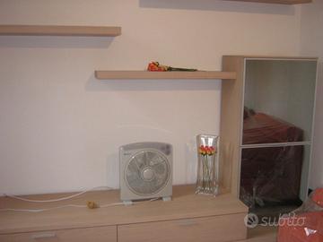 Salotto in rovere sbiancato