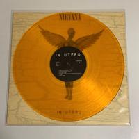 Nirvana - In Utero LP clear orange 2014