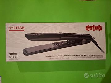 Piastra per capelli a vapore my steam 