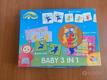 Lisciani Baby 3 in 1 Teletubbies - Logic Forms Mem