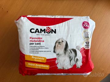 12 pannolini-mutandina Camon tgXXL cani femmina