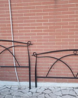 Testata letto matrimoniale ferro
