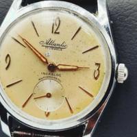Magnifico Orologio Atlantic 17 rubini Incabloc