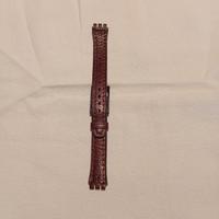 cinturino per orologio Swatch pelle marrone 14mm
