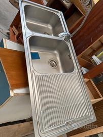 Lavandino cucina franke acciaio lavabo doppia vasc