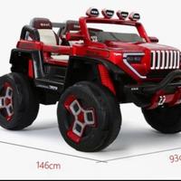 Jeep elettrica 12V, 2posti,usb,mp3 Telecomando