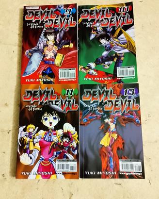 Devil Devil - fumetti n. 9, 19, 11 e 13 - Miyoshi