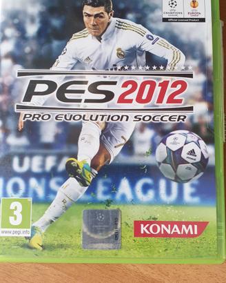 videogioco PES 2012(pro evolution  soccer)
