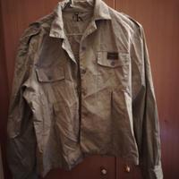 La camicia Calvin Klein Jeans colore olive