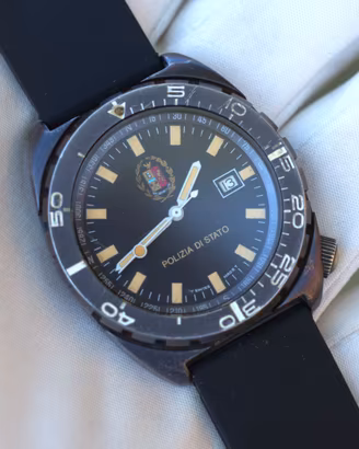 Orologio Polizia di stato north eagles pvd quarzo 