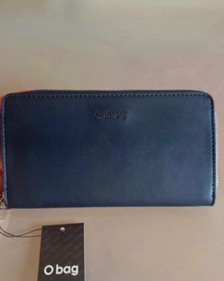 Portafoglio O bag blu tessuto gommato – O Wally