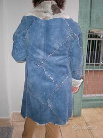 Montone rasato azzurro