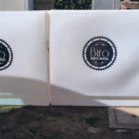 2 pezzi bar luminosi 