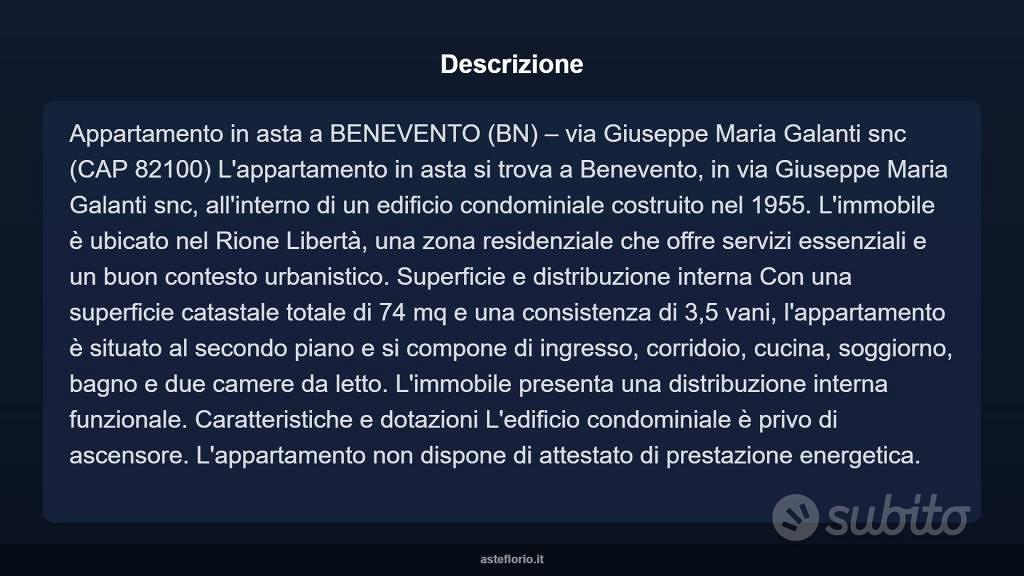 Appartamento – Benevento, Rione Libertà, Libertà - Vista 3