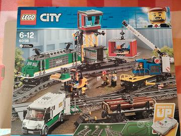 set Lego treno merci 60198