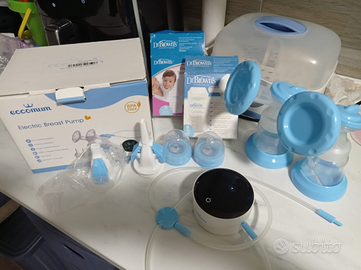 Tiralatte elettronico doppio