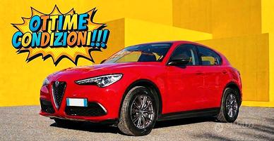 Stelvio Alfa Romeo rossa, 2023