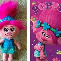 pupazzo Poppy originale Trolls film Dreamworks