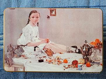 3 SAPONI GROPPO IN SCATOLA LATTA INGLESE VINTAGE