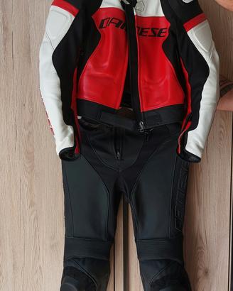 Tuta in pelle Dainese da donna