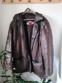 giacca vera pelle motore cycles Ride Hard