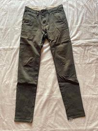 Pantaloni slim fit in cotone J.Hart & Bros