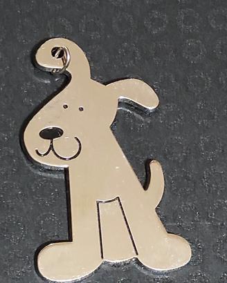 portachiavi a forma di cane 