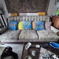 Divano letto con 2 poltrone