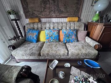 Divano letto con 2 poltrone