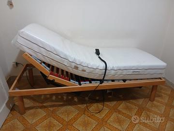 Letto ortopedico elettrico singolo 