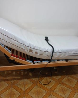 Letto ortopedico elettrico singolo 