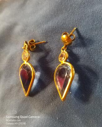 orecchini donna in oro 18.