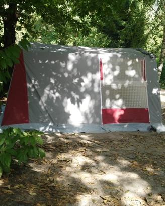 Tenda campeggio a casetta