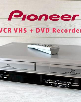 Pioneer DVR-RT400 (VHS + DVD Recorder)