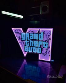 lampada led 3d gta 6