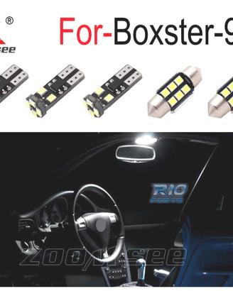 KIT 16 LAMPADE LED INTERNE PER PORSCHE BOXSTER 987